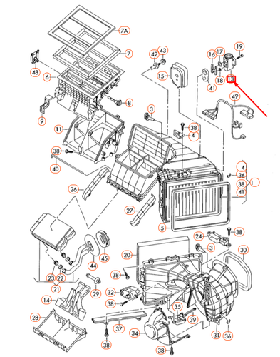 Audi Q7 4L Klimaanlage Expansion Ventil 7L0820679d Neue Echtheit - Picture 8 of 8