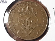 1935 Sweden 5 Ore XF++ 