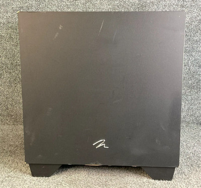 MartinLogan Dynamo 400 Powered 8in Subwoofer 150W Black Tested