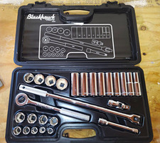 Blackhawk By Proto 12 Drive Socket Set 1226nb. Great Condition.