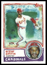 Ozzie Smith 2025 Topps Shoebox Treasures by Andy Friedman #62 Cardinals