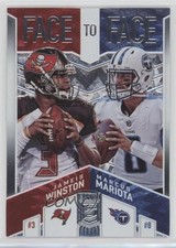 2018 Donruss Elite Face to 180/299 Jameis Winston Marcus Mariota #F2F-9 fm0