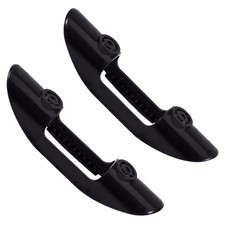 1 Pair Durable Paddle Clip for Kayak ABS Plastic Paddle Holder Black
