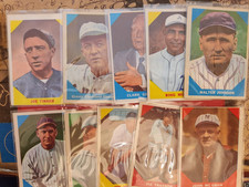 1960 Fleer BASEBALL GREATS LOT OF 10 MCGRAW JOHNSON ALEXANDER SEE LIST
