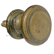 Fensterknauf antik Messing Schrank Türknauf alt 36mm