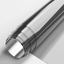 2 Rolls Window Film One Way Mirror Tint Vinyl Daytime Privacy Static(23.6"x118")