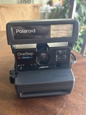 Polaroid OneStep CloseUp 600 Instant Film Camera UNTESTED Good Condition