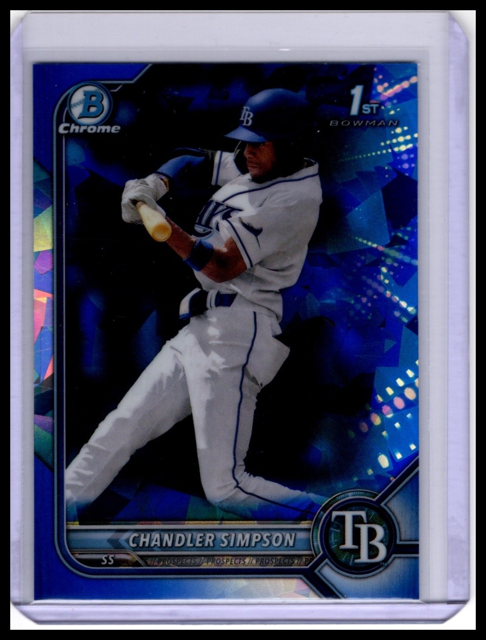 2022 Bowman Draft Sapphire Edition #BDC-26 Chandler Simpson