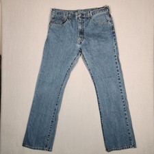 Levis 517 Jeans Mens 36x34 Blue Bootcut Western Medium Wash Mid Rise Denim