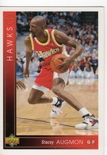 1994 NEW Number 1 STACEY AUGMON NBA BASKETBALL CARD Figure