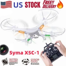 RC Syma X5C-1 Drone Explorers 2.4Ghz 4CH 6-Axis Gyro Quadcopter Drone Gifts Kids