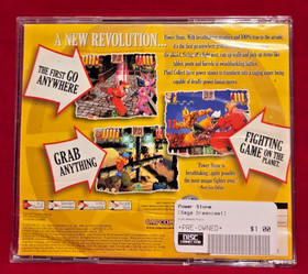 Power Stone (Sega Dreamcast, 1999) tested and working - some water damage