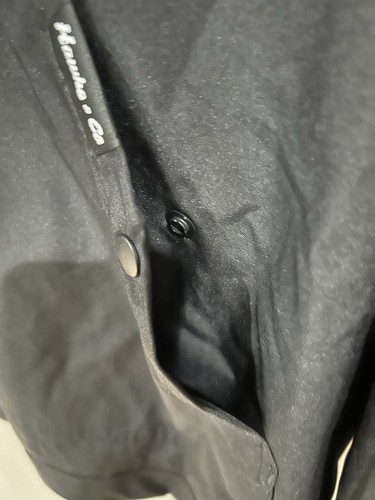 Hawke & Co Mens Black Wind&Water Resistant Fleece Lined Zip Up Hooded Jacket Med - Picture 6 of 9