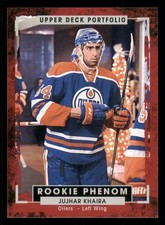 2015-16 Upper Deck Portfolio #204 Jujhar Khaira RC