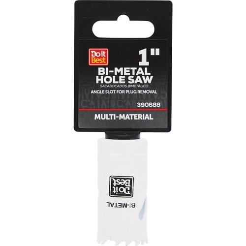 Do it Best 1 In. Bi-Metal Hole Saw QJDIB-HS-003 SIM Supply, Inc. QJDIB-HS-003