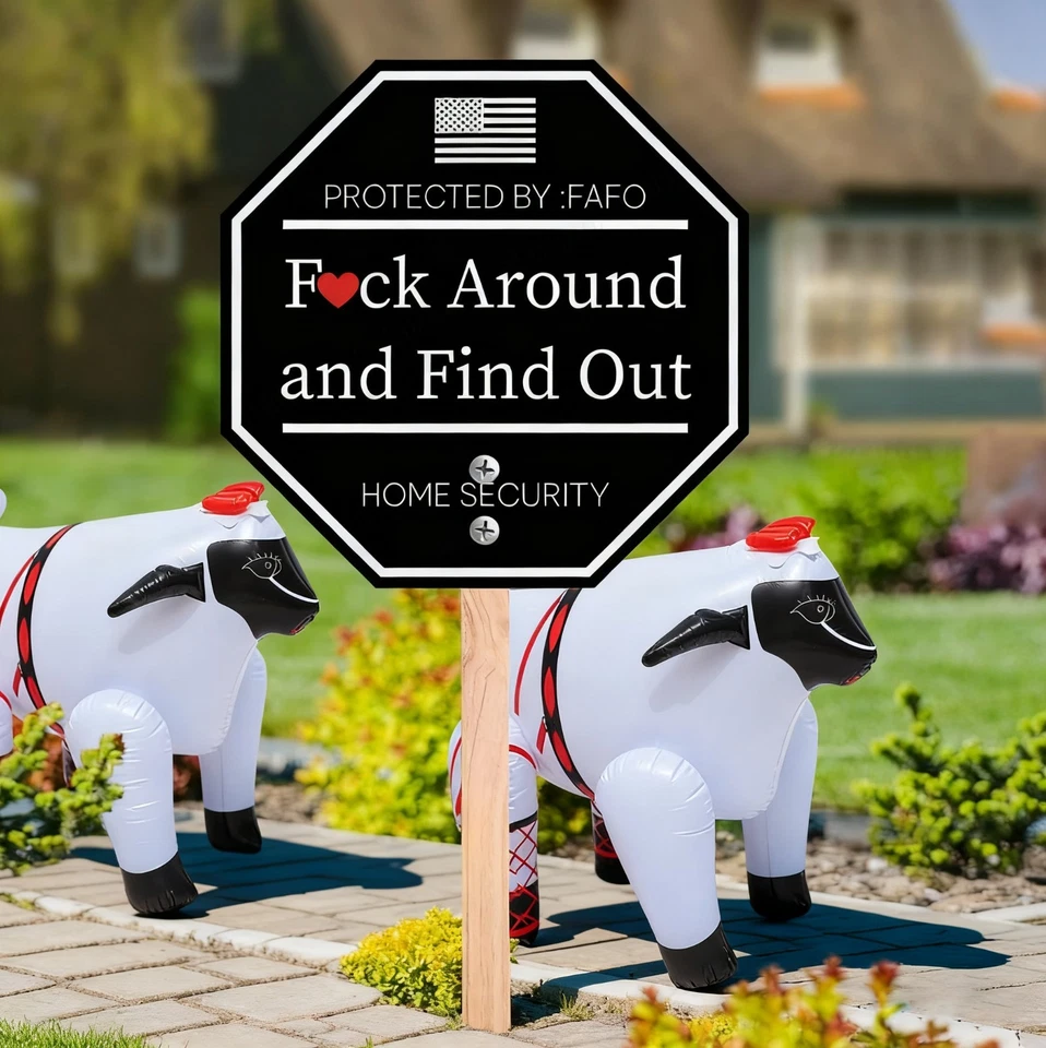 Acessório de vestido extravagante para festa de despedida de solteiro inflável ovelha 40 cm brinquedo explodir adultos - Imagem 2 de 4