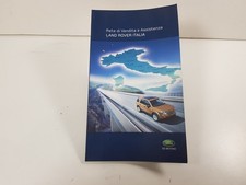Allegato al manuale uso e manutenzione Land Rover punti vendita e assistenza '06