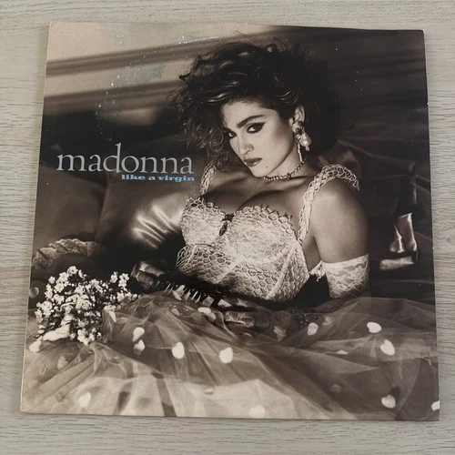 Madonna Like A Virgin 1984 Vinyl Record LP /  Sire 1-25157 Vintage