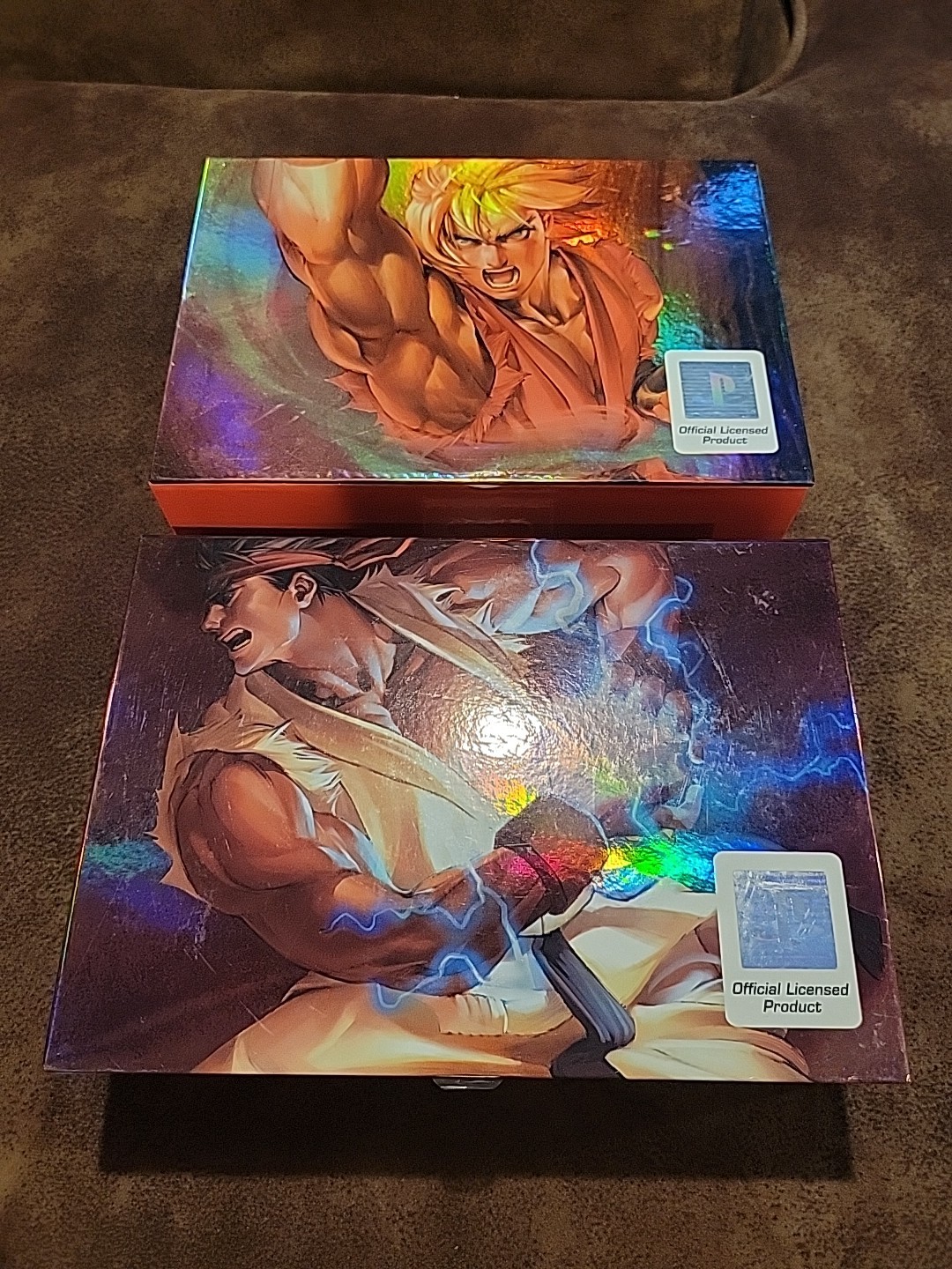 Playstation 2 Controller Street Fighter 15th Ryu And Ken New Very Nice Shape