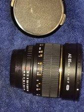 Samyang 85mm f1.4 AE AS IF UMC Manual Lens - Nikon F Mount