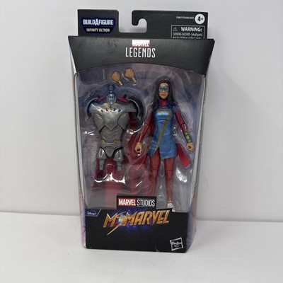 Hasbro Marvel Legends Ms Marvel 6'' Disney Plus Infinity Ultron Wave