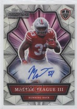 2021 Alumination NIL Collegiate Edition Silver Master Teague III Auto 00jz