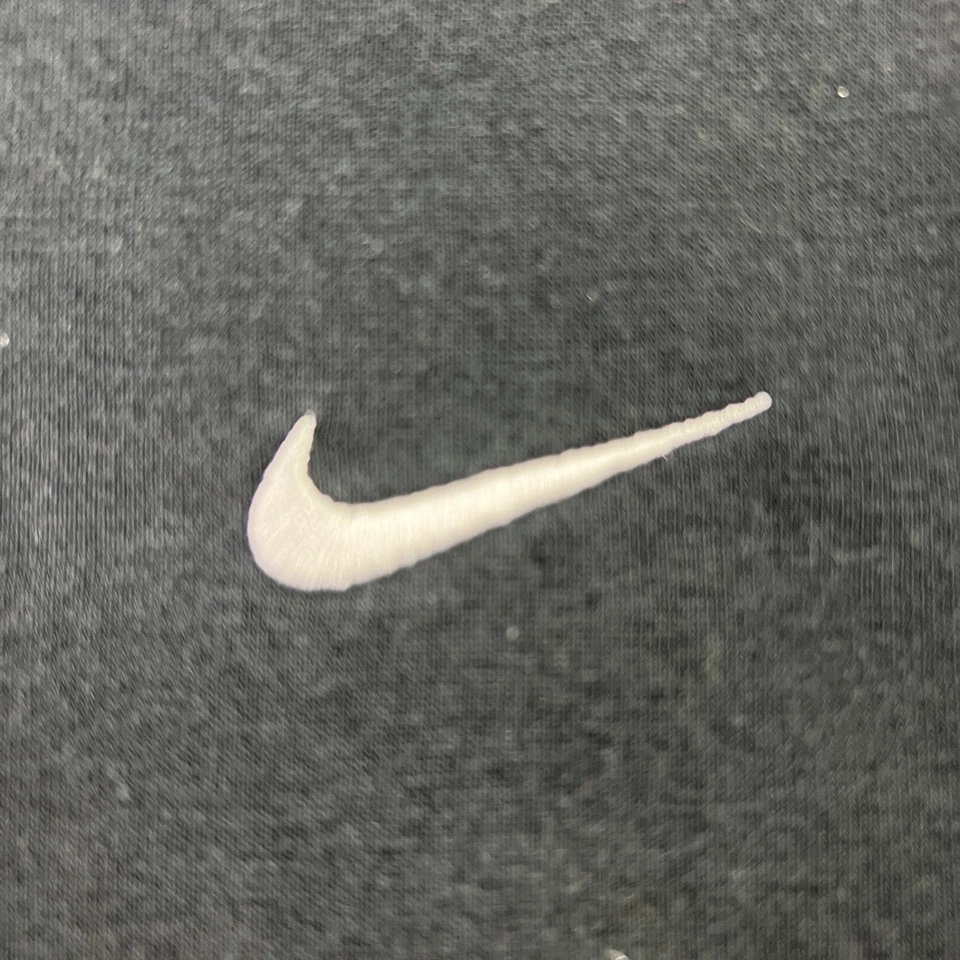 Nike Suéter Para Hombres Mediano Negro Blanco Pequeño Cuadros Swoosh Sudadera con Capucha Pullover Adulto Foto 4 de 4