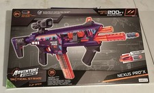 NEW - Adventure Force Tactical Strike Nexus Pro X Ultimate Foam Dart Blaster Gun