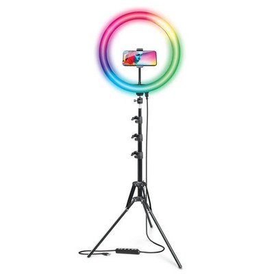 6 Inch 8W Round Ring Light For Video & Photo RGB