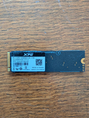 XPG GAMMIX S5 1TB M.2 2280 Internal NVMe SSD