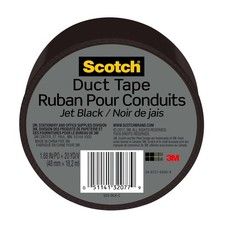Heavy Duty Duct Tape Jet Black