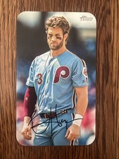 2020 Topps Heritage #30 Bryce Harper 1971 Topps Super Baseball Box Toppers