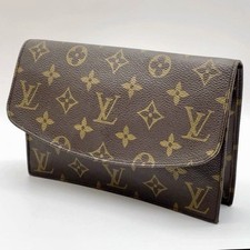 LOUIS VUITTON MONOGRAM RABAT 20 CLUTCH LV STRAP