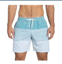 Chubbies Men  s Whale Sharks 7.0 Stretch Swim Trunks Size Small