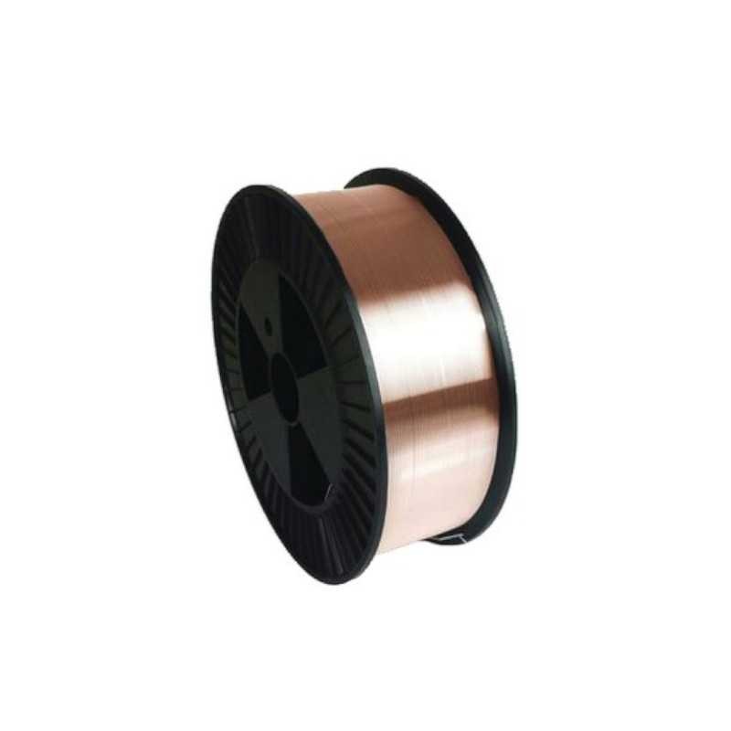 Fil acier massif SG3 0.8mm BRITEXCO BS080D300 bobine pour soudure MIG MAG