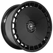 24x10 Road Force Wheels Rf30 Gloss Black Rims 4pcs