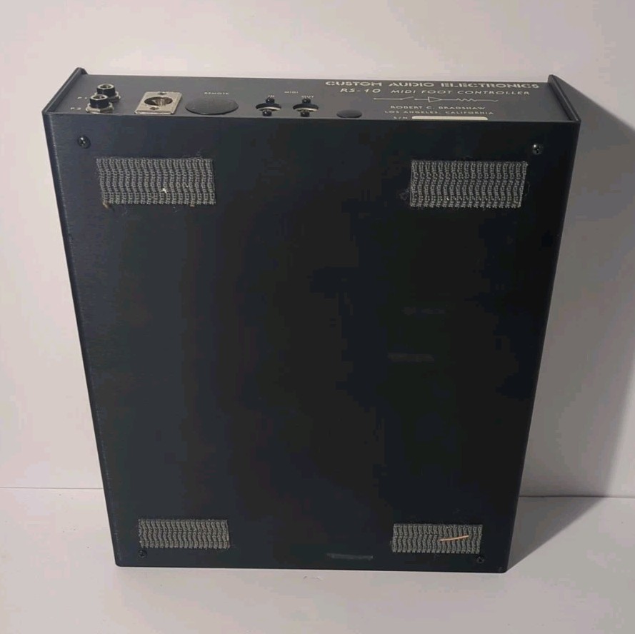Vintage CAE Custom Audio Electronics RS-10 MIDI Foot Controller- Works Great!!!