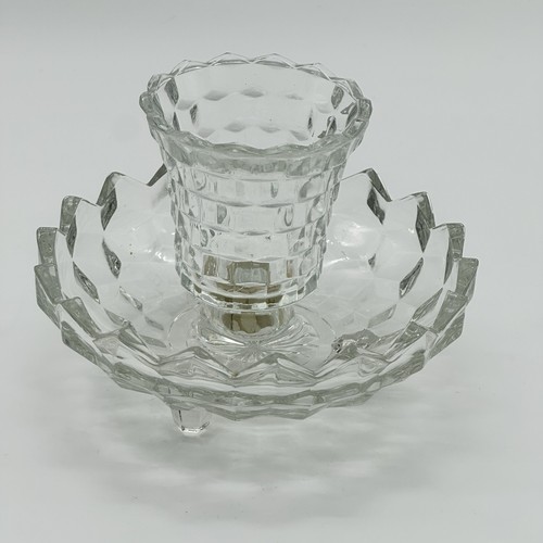 Bougie centre de table bol motif cubiste Indiana Whitehall