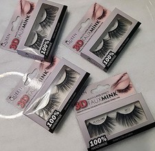4 Pack Queen Eyelash Pair False Lashes BLACK ...