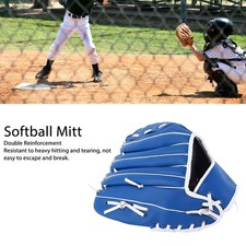 Softballhandschuh 12 5 Zoll Blau Sport-Baseballhandschuh Au&szlig;enfeldhands X1ZW