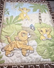 Disney Lion King Simba Nala Comforter Crib Blanket Reversible Lion Guard Toddler