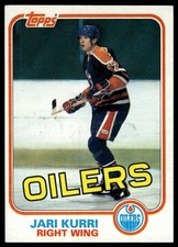 1981-82 Topps #18 Jari Kurri