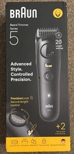 Braun Beard Trimmer Series 5 with 2 Styling Tools Cordless Black BT5500