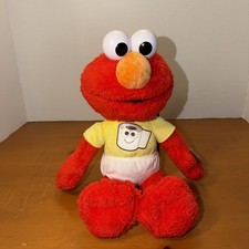 Sesame Street Potty Time Talking Elmo Plush Doll Tested Working