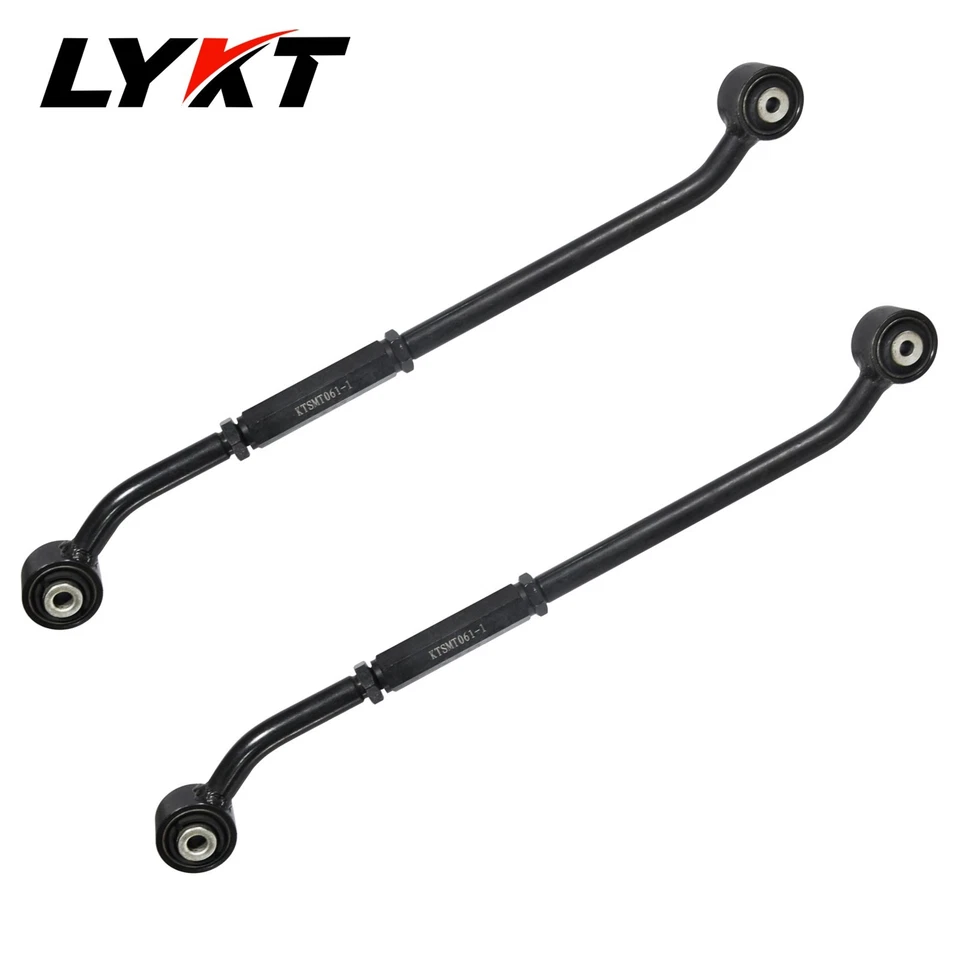 LYKT 2pcs Rear Adjustable Camber Control arms Kit for Smart Fortwo 2011-2018 Foto 4 de 4