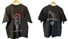 Ace Frehley Signed Guitar Heavy Cotton Black T Shirt S-5XL JU816