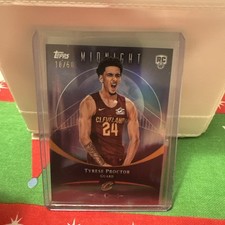 2025-26 TOPPS MIDNIGHT Tyrese Proctor RC 18/50 - Cavs