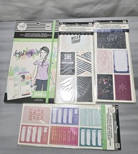 Happy Planner Sticker Lot 1 - 4 Packs Total - Estate Items - BNOS