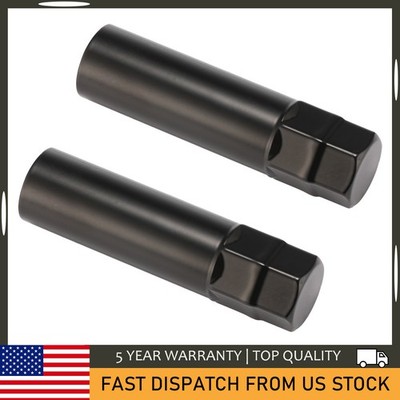 2pcs Black Socket Key Tool for 7 spline Lug Nuts | 19mm, 3/4'', 21mm, 13/16'' USA
