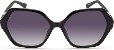 Guess GUA00008 01B Black Big Plastic Sunglasses Frame 57-16-140